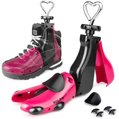 SULPO Écarteur de Chaussures Réglable – Embauchoir Élargisseur de Chaussure Homme e Femme, Forme Ajustable pour Chaussures Basses, Aide à Élargir en Largeur, 1 Pièce