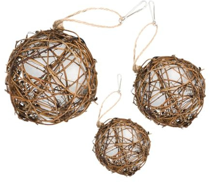 BEBEMOKO 3stücke Vogelnistmaterialien Kugel Nistkasten Für Naturmaterialien Halter Zum Aufhängen Im Garten Nisthilfe Für Vögel Nistmaterialhalter