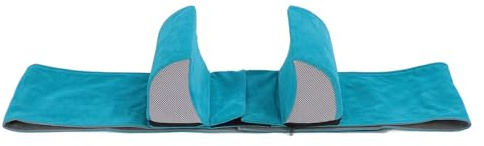 ZJchao Supporto Laterale per Sedia a Rotelle, Cuscino per Poggiatesta di Supporto Laterale, Posizionamento della Testa Sedia a Rotelle a Raggio Stabilizzatore del Collo con Copertura Rimovibile