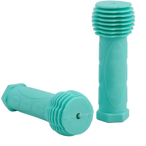 Gdfnmogo Empuñaduras de manillar de bicicleta para niños, goma suave, antideslizante, texturizada, para niños, 22 mm de diámetro, para una fácil instalación para empuñaduras de manillar para scooter