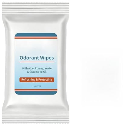 Deodoriserande, diskbara , våtservettpaket, lakan i resestorlek med mild rengöring, , tvättbara , kroppsvård med uppfriskande doft, oumbärlig för hemresa