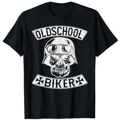 Biker & Moto I Retro I Motociclista I Oldschool Biker Camiseta