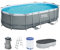 Bestway Juego de Piscina Ovalada de 16' x 10' x 42/4.88 m x 3.05 MX 1.07 m