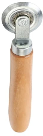 Jubilofex Strumento per rullo dello schermo, ruote dello schermo con manico in legno, resistente all'acqua, artigianato artigianale e accessori per auto, carta ondulata, barche cave KT Board