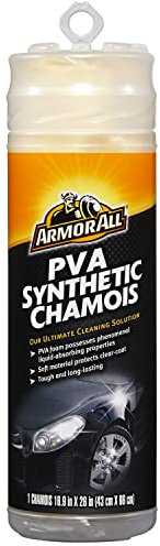 Armor All PVA Synthetisches Chamois, Fensterledertuch für Autoreinigung, für Auto, LKW und Motorrad