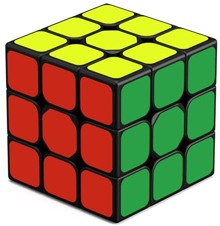 ROXENDA Speed Cube, Original Speed Cube Super-Durable Sticker with Vivid Colors (3x3x3)