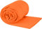 Sea to Summit - Pocket Towel Reisehandtuch XL - Mikrofaser Strandtuch - Kompakt - Ultra saugfähig & Schnelltrocknend - Leicht - Aufhänger & Tasche - Wandern - 75 x 150 cm - Outback Orange - 175 g