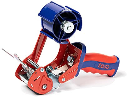 HUTNER Tesa Klebebandabroller Comfort 6400 | Handabroller für Klebeband | für Klebeband bis 50 mm Breite