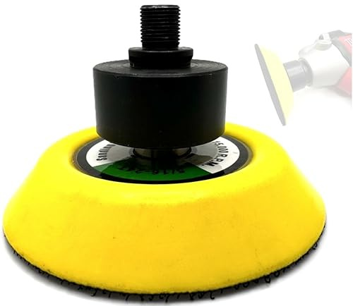 Pro-Graad 3” Dual Action (DA) Random Orbital (RO) Sander Head for Milwaukee M12 Polisher/Sander Tool, Upgrade Accessory for M12 2438-20, 2438-22X, Convert Tool to DA Sander, Pack of 1