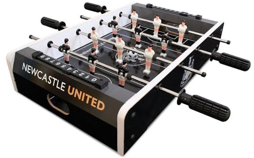 Newcastle United FC 20 cm Football Table Game, 6 Players per Team, Score Indicator, 2 Balls, 50 x 37 x 12 cm