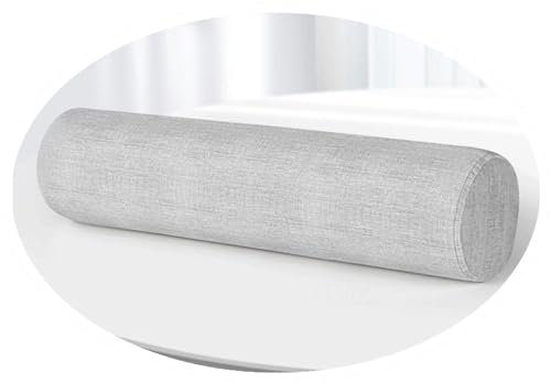 UICMNSI Nackenrolle | Kissen-Rolle for Nacken, Knie & Yoga | Lagerungsrolle| Rundes Nackenkissen|Waschbarer, Atmungsaktiver Bezug(@20,20x90cm/8x35in)