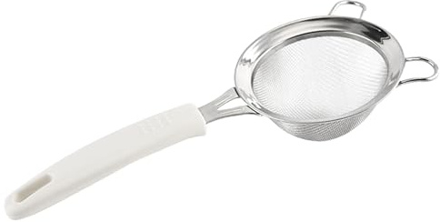 Filtro a rete fine | Filtro a doppio strato in acciaio 30 maglie metalliche | Utensili da cucina gadget per alimenti setacci succhi filtraggio drenante risciacquo lavaggio