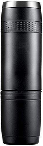 Bärbar kaffebryggare - batteridriven espressomaskin för camping och resor, en knappdrift, kompatibel med kaffekapslar