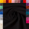 Swafing Heike Bündchenstoff Schlauchware Coupon (Schwarz, 0,5m) - 27