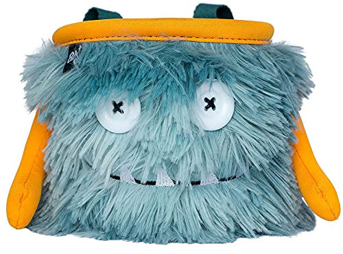 8BPLUS Kreidebeutel zum Klettern, Bouldern, Gürtel und Geschenkbox inklusive – breite Öffnung – Bürstenhalter, für Links- & Rechtshänder (Ruben)