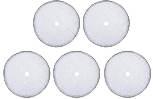 Filtro de café de Acero Inoxidable de 5 Uds para Accesorio de Filtro de Malla de Cafetera de Prensa Francesa de 600ml