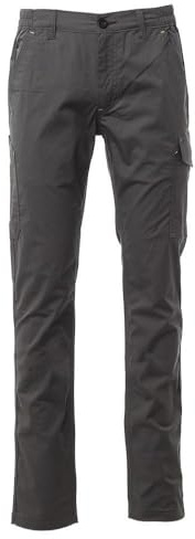 Pantaloni da Lavoro Elasticizzati Estivi (L, Smoke)