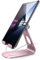 Lamicall Support Tablette, Support Tablette Réglable - Porte Dock pour 2022 iPad Pro 9.7, 10.5, 12.9, iPad Air 2 3 4, Mini 2 3 4, iPhone, Switch, Samsung Tab, d'autres Smartphones - Rose Gold