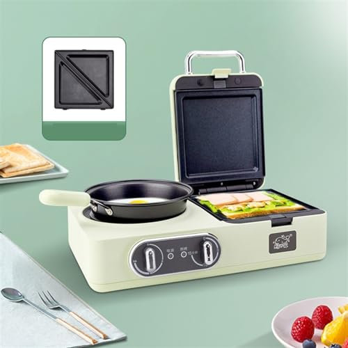Macchina per la colazione Macchina multifunzionale for la colazione domestica for la cottura a vapore e bollente 3 in 1 Macchina for la colazione con sandwich Macchina for il pane for elettrodomestici