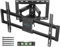 BONTEC Soporte TV Pared para Pantallas de 37-85 Pulgadas, Soporte de TV Movimiento Completo con Inclinación, Giro y Extensión, Soporte Pared TV para TVs hasta 60kg, MAX VESA 600x400mm