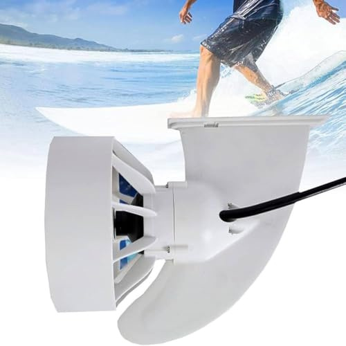 XDLYWUZIQ Planche De Surf électrique Motorisée, Poussée 24 V, Moteur sans Balais 380 W avec Hélice, Aileron De Planche à Pagaie avec Télécommande, Kit De Planche De Surf à Jet