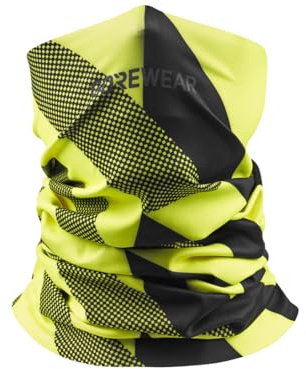 GORE WEAR Essence Light Neckwarmer, Neon Yellow/Black, ONE