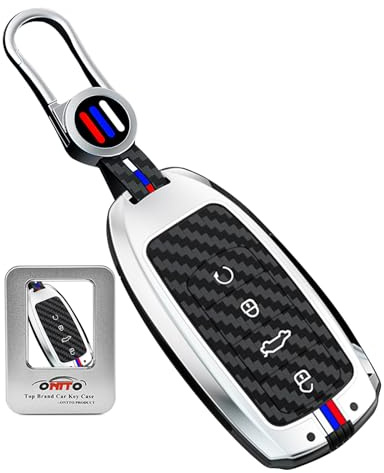 ontto Nyckelfodral bilnyckel fodral skyddsfodral lysande silikonskal passar Chery Tiggo 8 Plus 8 Pro Tiggo7 Pro Arrizo 5 Plus Omoda 5 C5 EV C9 DR 6.0 nyckelring silver