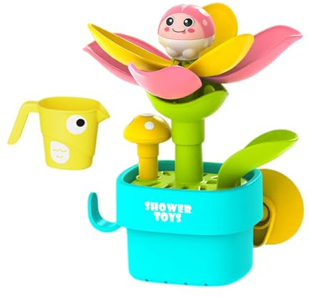 Badleksaker - Interaktivt blombevattningsspel med dildo, sugkoppsbadleksaker - för dusch, hotell, utomhus, resor, pool, , fest, 1-3