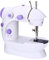 Desktop Sewing Machine, Mini Electric Handheld Sewing Machine Kit Tools - Household Lightweight Portable Sewing Device Kit with Foot Pedal, Bobbins, Needle Threader Ideal for Kids, Beginners