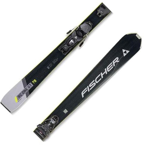 Ski Alpinski All Mountain Ski - Fischer RC One 78 GT TPR - 166cm - inkl. Bindung RSW10 PR Z3-10 - Modell 2024 - Pistenski für fortgeschrittene bis Gute Skifahrer
