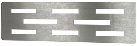 Jeonz Shower Niche Shelf for 12 Inch Tile Prefab Niches, Fits 1/8 inch Grout Lines, Brushed 304 Stainless Steel