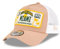 New Era Miami Truckercap Florida Nummernschild Patch verstellbar Kappe Mesh beige - One-Size