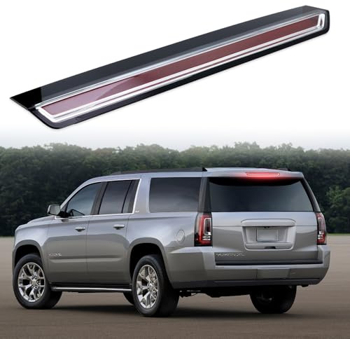 Lqito 3rd Brake Light Full LED Rear Center Waterproof High Mount Stop Light 3rd Lamp Compatible With 2015-2020 GMC Yukon/Yukon XL/Cadillac Escalade/Escalade ESV Replace#923-117 22783103 22803028