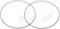 Display Stands Set of 2 Acrylic Ganaching Plates for Cake Decoration - Catering, Cake Decoration, Bakery, Kitchen (DS11/) (6.25 inch), Transparent