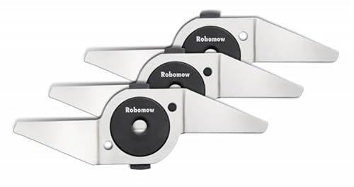 ORIGINAL Robomow 3 er SET Messer für RM RL City Ersatzklinge Ersatzmesser aus Edelstahl MRK0003A