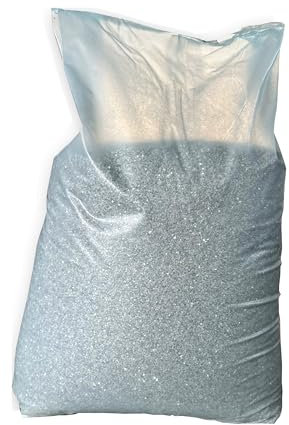 Sabbia Sferica per Sabbiatrice Sabbia Sferoidale di Quarzo per Sabbiatura 1.0-1.5mm Sacco 25kg