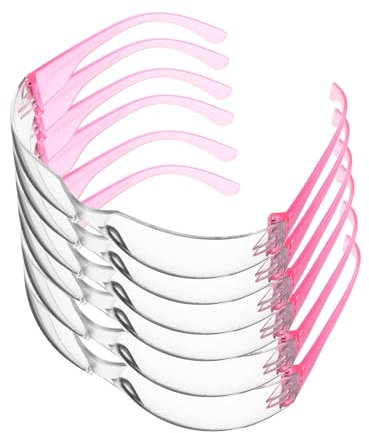 TOYANDONA 6 Stück Kinderbrillen Laborgläser Schutzbrille Für Kinderschutzbrille Schulmaterial Für Klare Schutzbrille Kratzfeste Schutzbrille Schutzbrillen STK