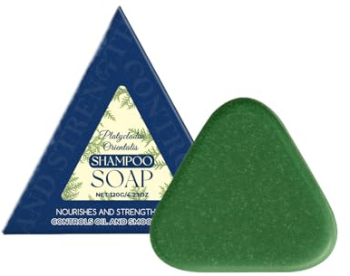 Jabón Champú Para El Cabello | Barra De Champú Alisador Capilar Para Mujer - Jabón Nutritivo Limpieza Profunda Para Mujeres Hombres Niñas Cabello Grueso Rizo Fino Corto Largo Dañado Encrespado Uso Dia