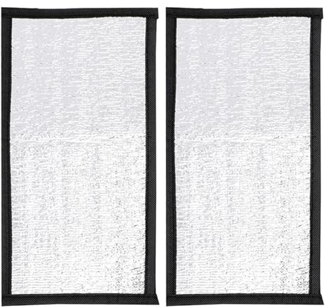 Hohopeti 2 Pezzi Tappetino Riscaldante per Terrario Rettili 68X30 CM Pellicola Isolante Riflettente 2 Pezzi, Cuscinetto Riscaldante per Serpenti, Lucertole e Tartarughe, Riscaldatore