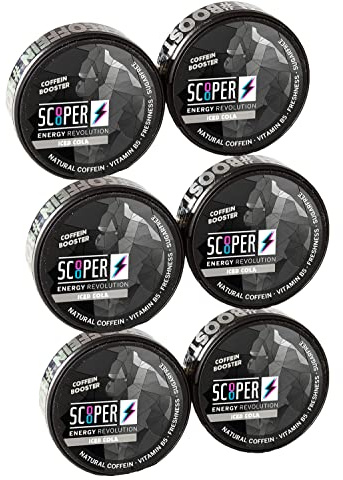 SCOOPER Energy | Energy Revolution | Blanda din egen SCOOPER box | + BMB doftträd (6 x Ice Cola + 1 gratis)