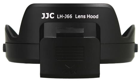 JJC Paraluce reversibile con finestra laterale, motivo tulipano, per Olympus M. Zuiko Digital ED 12-40 mm f/2.8 Pro, ricambio di Olympus LH-66, LHJ66BK