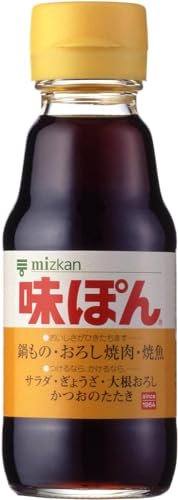 Mitsukan Ajipon Salsa de Soja Japonesa Ponzu Cítrica, 150ml, Importada de Japón