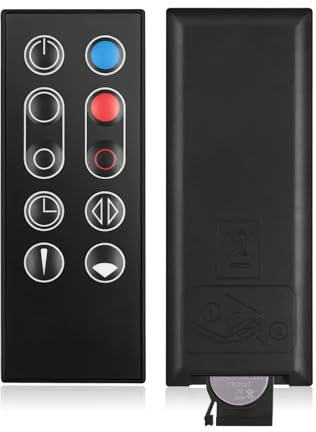 966538-01 Replacement Remote Control for Dyson Fan,Compatible with Dyson AM09 Hot + Cool Heater Tower Fan with Magnetic with Battery