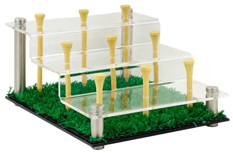 Birtern Golfbollhållare display, samlingsfodral för golfboll, sport och friluftstillbehör för placering av tennis lacrosse softball sovrum vardagsrum arbetsrum kontor klubb bordsdörr
