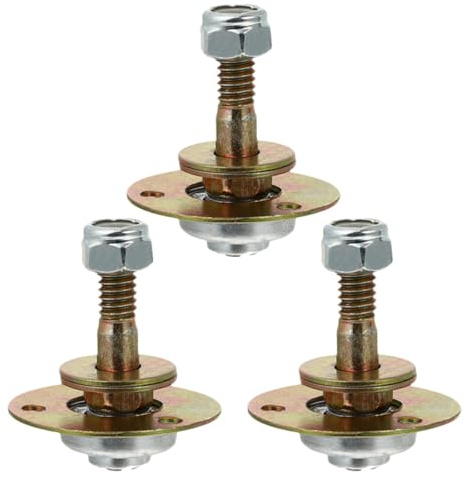 BESPORTBLE Rodamientos Mecánicos de Hierro para Mecedora, Juego de 3 Piezas M8*55mm, Cojinetes de Repuesto para Muebles, Herrajes de Conexión para Sillas Mecedoras, Accesorios para