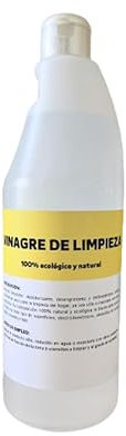 Pack de 8 botellas de VINAGRE BLANCO DE LIMPIEZA. LIMPIADOR ECOLÓGICO Y NATURAL
