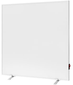 byecold 300W Far Infrared Panel Standing Or Wall Mounted, Infrared Heating Panel Switch Control for Living Room/Bedroom -605 * 505mm