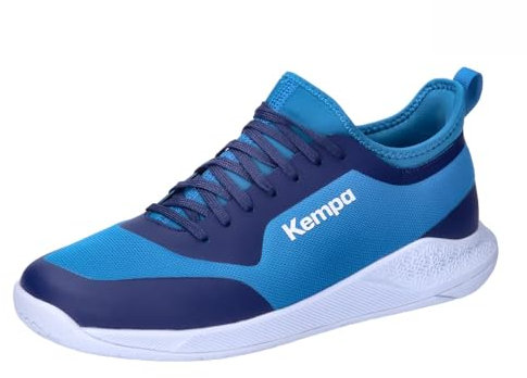 Kempa Kourtfly Junior Sport-Schuhe, blau/weiß, 39 EU