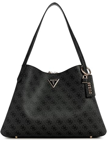 Borsa A Mano/Spalla Sora Girlfriend Bag Coal Logo B25GU142 SG950722 Groß