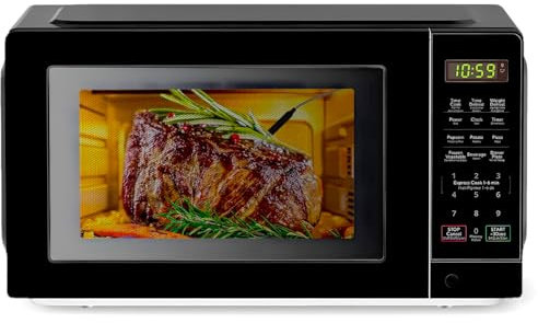 Avilia Forno a Microonde Digitale 700W da 20L con Funzione Grill e 8 Programmi Preimpostati per una Maggiore Versatilità - Ideale per Cuocere e Riscaldare Velocemente con Funzione Eco per Risparmio